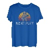 Kentucky Bluegrass Banjo Bear Funny Retro T-Shirt