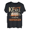Herren Echte Kerle ziehen Wohnwagen Camping Camper Urlaub Zubehör T-Shirt