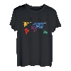 Weltkarte Weltreisender T-Shirt
