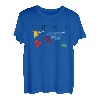 Weltkarte Weltreisender T-Shirt