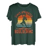 Needs Bouldering Cool Rock Climbing Retro Bouldern Kletterer T-Shirt