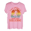 Needs Bouldering Cool Rock Climbing Retro Bouldern Kletterer T-Shirt