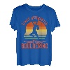 Needs Bouldering Cool Rock Climbing Retro Bouldern Kletterer T-Shirt