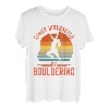 Needs Bouldering Cool Rock Climbing Retro Bouldern Kletterer T-Shirt