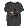 Wolf Grau Tier Abstraktes Wolf Gesicht Wolf Liebhaber Wölfe T-Shirt