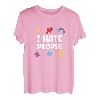 Hasse Menschen Asozial Introvertiert Menschenhaß Geschenk T-Shirt