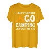 Lustiger Campingspruch Design Naturliebhaber Sommerlager T-Shirt