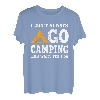 Lustiger Campingspruch Design Naturliebhaber Sommerlager T-Shirt