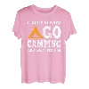 Lustiger Campingspruch Design Naturliebhaber Sommerlager T-Shirt