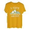 T-Shirt zum 5. Jahrestag, Adventures Together 5 Years T-Shirt