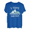 T-Shirt zum 5. Jahrestag, Adventures Together 5 Years T-Shirt