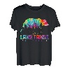 Lake Tahoe California Batikmuster von Bear Pride für den Außenbereich, Vintage-Stil T-Shirt