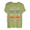 Funny Disc Golf Bigfoot Flying Disc Mountains UFO Alien Fan T-Shirt