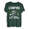 Camping Ist Meine Lebenseinstellung Camper Wohnwagen Camping T-Shirt