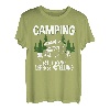 Camping Ist Meine Lebenseinstellung Camper Wohnwagen Camping T-Shirt
