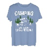 Camping Ist Meine Lebenseinstellung Camper Wohnwagen Camping T-Shirt