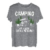 Camping Ist Meine Lebenseinstellung Camper Wohnwagen Camping T-Shirt