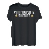 CAMPINGPLATZ SHERIFF - Camping Design T-Shirt
