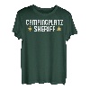 CAMPINGPLATZ SHERIFF - Camping Design T-Shirt