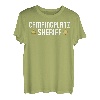 CAMPINGPLATZ SHERIFF - Camping Design T-Shirt