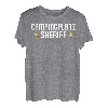 CAMPINGPLATZ SHERIFF - Camping Design T-Shirt