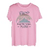 Glacier National Park Montana Camping Wandern Ausflug Souvenir T-Shirt