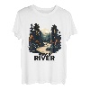 Osage River T-Shirt im minimalistischen Retro-Look River Osage T-Shirt
