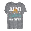 Aunt Of The Happy Camper Herren 1st Bday Camping Trip T-Shirt