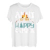 Aunt Of The Happy Camper Herren 1st Bday Camping Trip T-Shirt