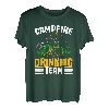 Lagerfeuer Trinken Urlaub Reise Campingplatz Bierliebhaber Camper T-Shirt