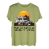 Camping Wohnmobil Sonnenuntergang Erinnerungen Glam Camper T-Shirt