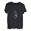 Weinglas Camping Zelt Camper Wandern Sommer Camp T-Shirt