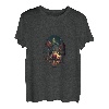 Weinglas Camping Zelt Camper Wandern Sommer Camp T-Shirt