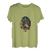 Weinglas Camping Zelt Camper Wandern Sommer Camp T-Shirt