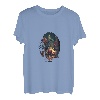 Weinglas Camping Zelt Camper Wandern Sommer Camp T-Shirt