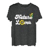Nature Lover Sonnenblume Pflanze Camper Wanderer Outdoor Liebhaber T-Shirt