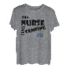 SmileteeBob Lustiges T-Shirt  Diese Krankenschwester liebt Camping  T-Shirt