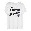 SmileteeBob Lustiges T-Shirt  Diese Krankenschwester liebt Camping  T-Shirt