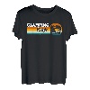 Vintage Retro Glamping Time T-Shirt