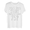 Niedliches Geschenk zum 75. Geburtstag, Does This Shirt Make Me Look 75 T-Shirt