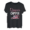 Queen Of The Camper Camping Zelten Urlaub Aufenthalt Lustig T-Shirt