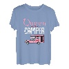 Queen Of The Camper Camping Zelten Urlaub Aufenthalt Lustig T-Shirt