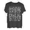 Wenn Sie zunächst keinen Erfolg haben, versuchen Sie, das zu tun, was Carlos T-Shirt
