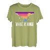 Take a Hike Retro Vintage Canyon Wandern Abenteuer T-Shirt