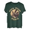Find your road Campervan Für den Campingplatz geboren T-Shirt