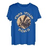 Find your road Campervan Für den Campingplatz geboren T-Shirt
