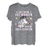 Unicorn So Long 1st Grade Hello 2nd Grade Graduation Kinder T-Shirt