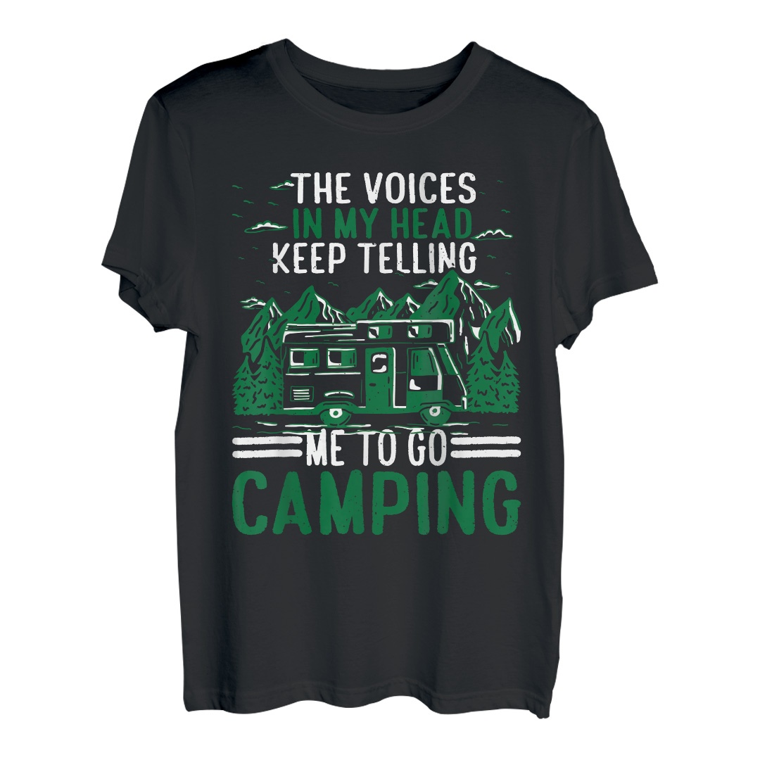 Kreative und Witzige Sprüche TShirt Ideen für CampingFans Hapfox