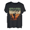 Hiking Is What I Like Hiker Silhouette Bergwandern T-Shirt
