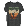 Hiking Is What I Like Hiker Silhouette Bergwandern T-Shirt